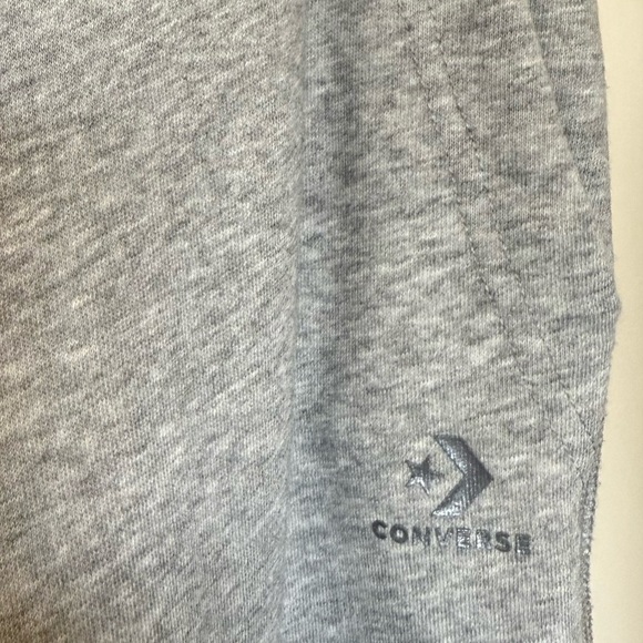 Converse Joggers in Grey with Side Pockets in Size Large - Picture 2 of 7